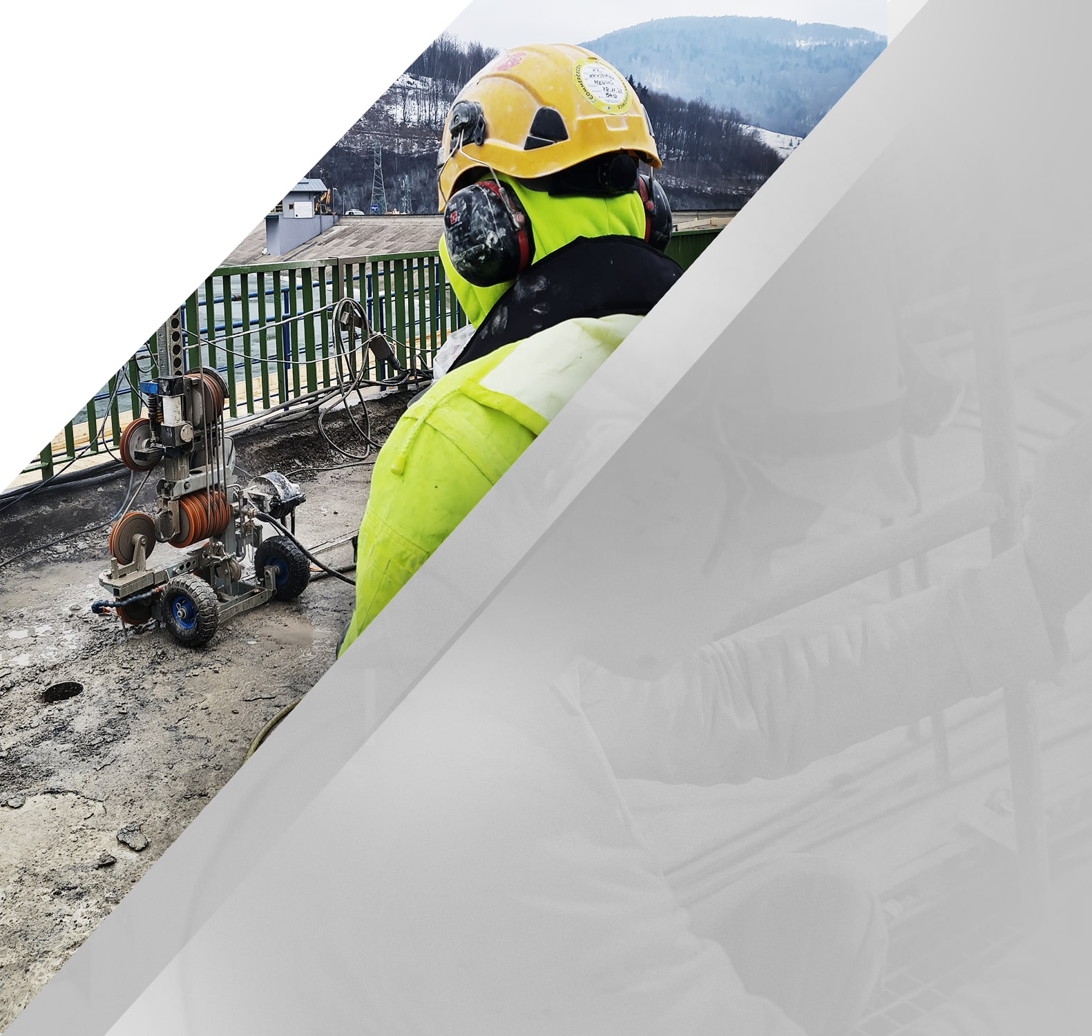 Diamond wire cutting
