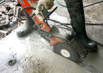 Cięcie betonu - posadzki
